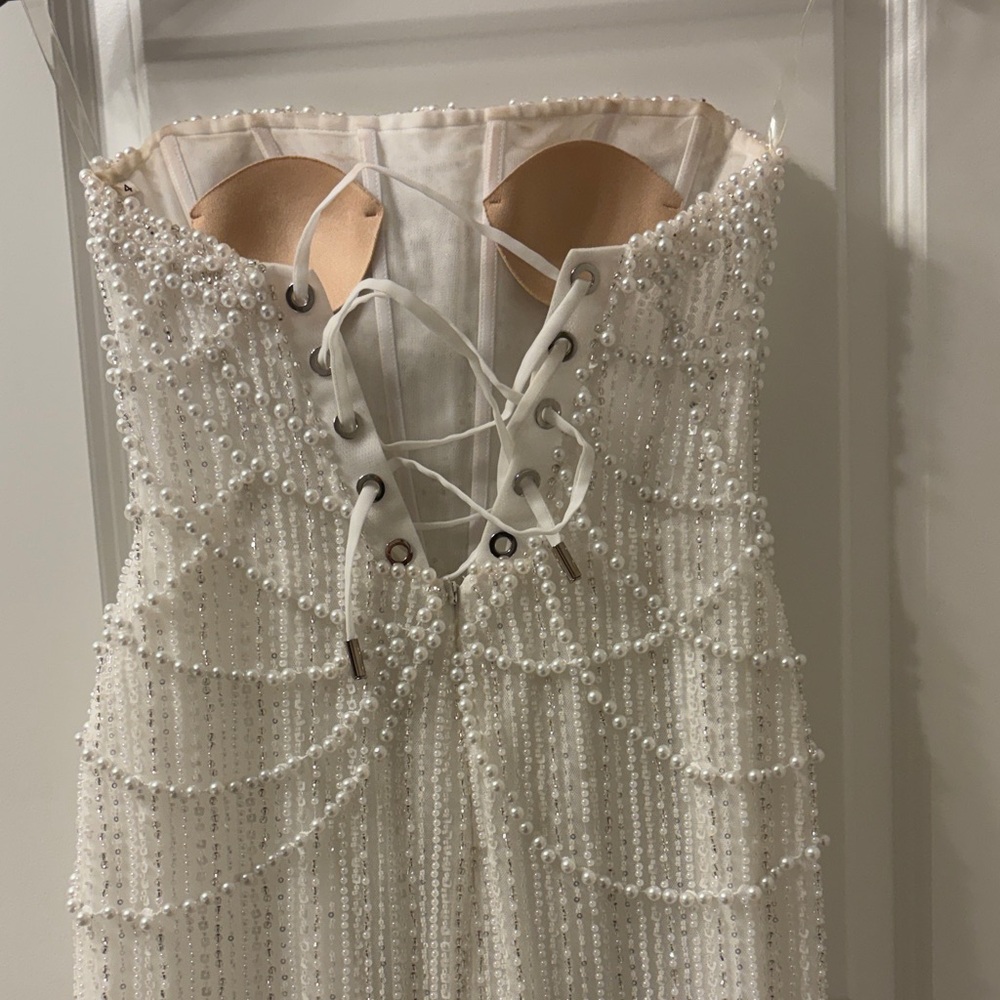 Rosie Etienne Lustre Gown - Picture 9 of 16
